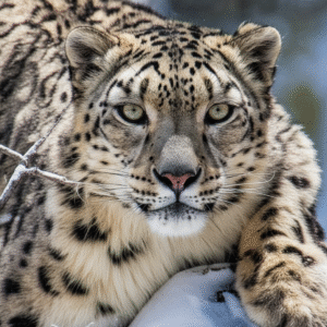 Leopardo de las Nieves Himalayas-Nepal